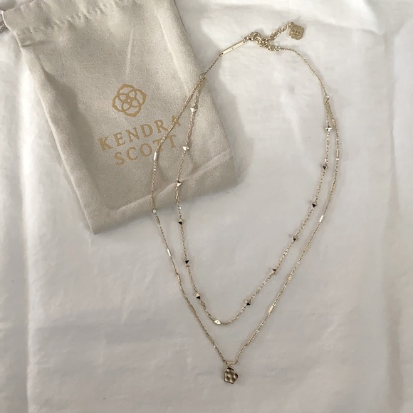 Kendra Scott Clove Multi Strand Necklace - Picture 2 of 4